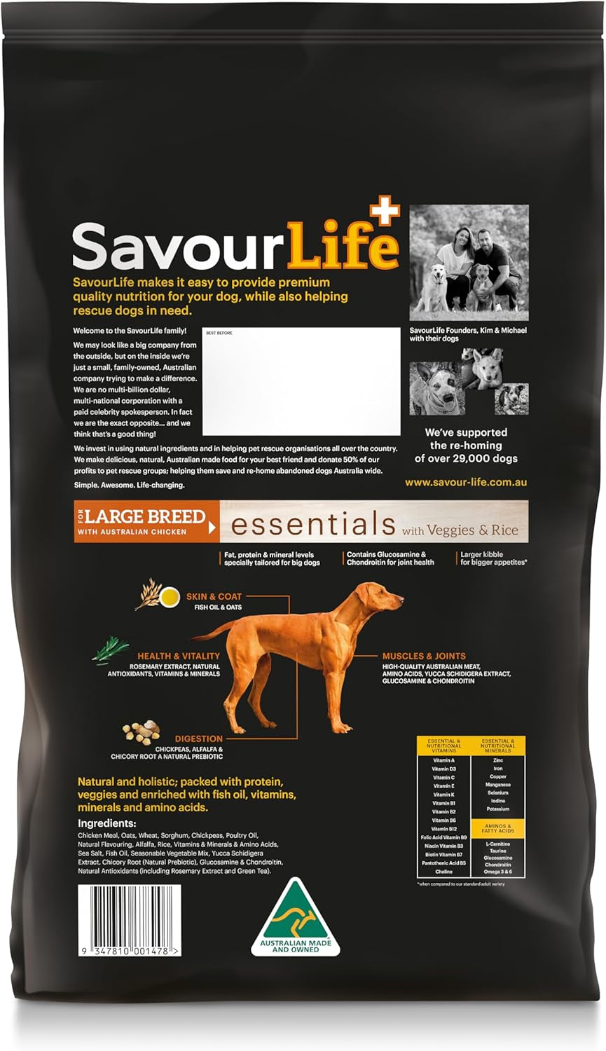 Essentials Chicken Adult Large Breed Dog Food 15Kg